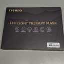 EVFOFO Red Light Therapy Mask for Face, 7 Colors LED Face Mask Light Therapy At Home, Led Face Mask Light Therapy, Black