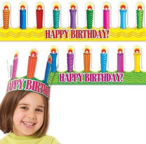 Happy Birthday Crowns (Crowns & Visors) by Scholastic (2005-01-01)