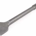 XtremepowerUS Wide Tile Chisel Bit for Demolition Jack Hammer 1-1/8" Hex 3" x 12" Long Flat Removal Chisel Scraping Construction Concrete Breaker Punch Drill