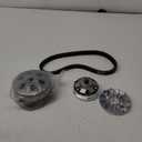 Fit for Gy6 150cc High Performance Clutch Set, Racing Scooter Variator,Fit for Gy6 125cc/150cc, for 152QMI/157QMJ Engine Scooter ATV, Including Variator and Clutch Assembly with 743 belt