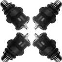 KRZRBJ10-PACK Heavy Duty Ball Joints Fit for 2014-2021 - 2024 Polaris RZR XP 1000, 4 1000, 4 1000 EPS, 4 Turbo, Turbo S, PRO XP, 4PCS Pack Death Grip Ball Joint Replacement Left and Right KRZRBJ10