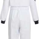 ReliBeauty Boys Girls Kids Children Astronaut Role Play Costume, White(with Helmet), 5-6 YEARS/45.67 IN HEIGHT