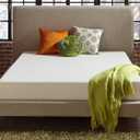 Live and Sleep Classic 8 Inch Medium Firm Memory Foam Mattress - Bed in a Box with Firm Body Support, CertiPUR Certified - Full Size (White)