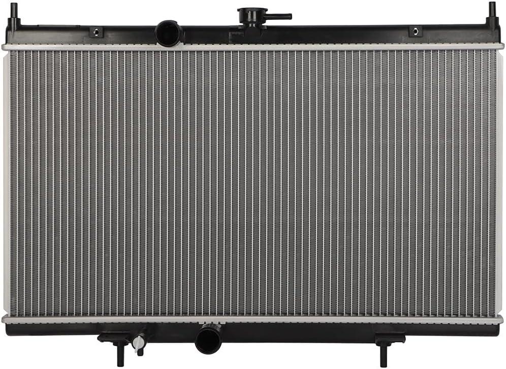 SCITOO 2998 Auto Parts Radiator Fit for Nissan Sentra 2007-2012
Without Transmission Oil Cooler, Manual trans. Downflow, Direct Fit, Aluminum Core
