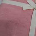 BESTOUCH Duvet Cover Set 100% Washed Cotton Linen Feel Super Soft Comfortable Chic Lightweight 3 PCs Home Bedding Set Solid Red Pink Queen (Queen (90" x 90"))