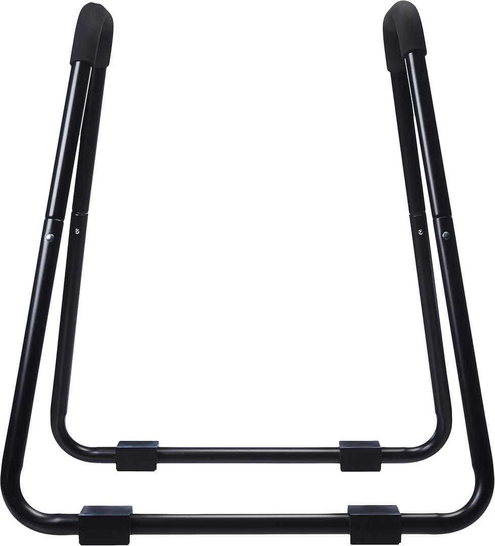 Amazon Basics Strength Training Dip Stand, Black