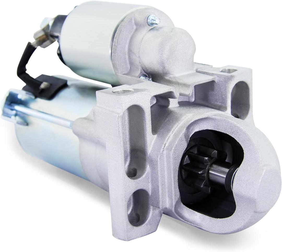 New Starter Compatible with 5.3L for 03-08 Silverado 1500 Tahoe 4.8L 5.3L, 07-08 Chevrolet Avalanche, 03-06 Avalanche 1500, 04-07 Rainer, 03-05 Cadillac Escalade, 89018123 8000045 410-12257 SDR0270