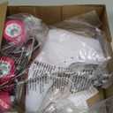 CHICAGO Skates Premium White Quad Roller Skates for Girls and Women Beginners Classic Adjustable High-Top Design for Indoor or Outdoor Skates and Roller Derby (Ladies US 3)