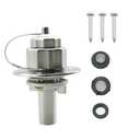 RV City Water Inlet with Check Valve, RV Water Inlet Replacement, RV Water Fill Inlet,RV Water Inlet Connection for for RV Camper Motorhome Trailer Marine,Stainless steel