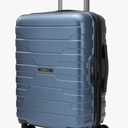 BAGSMART Carry On Luggage 22x14x9 Airline Approved with TSA Lock,20 Inch Lightweight Luggage with Spinner Wheels,100% PC Hard Shell Carry On Suitcases for Men Women,Royal Blue
