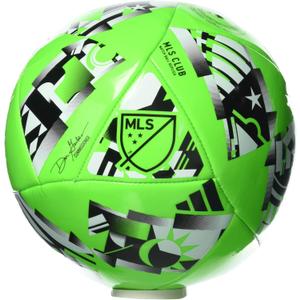 adidas Unisex MLS Soccer Ball (4, Solar Green/Black/White)
