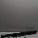 Reinforced 42 Extra Tall Retractable Baby Gates with Rods, Extends up to 60 Wide, Tall Retractable Dog Gate for Doorways Prevent Crawling Through Mesh Pet Gate Indoor Outdoor, Black