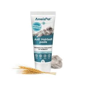 Hairball Remedy for Cats, Anti-Hairball Malt Paste for Pet Fur, Treatment for Long & Short Fur Cats, 4.23 Oz (120g)