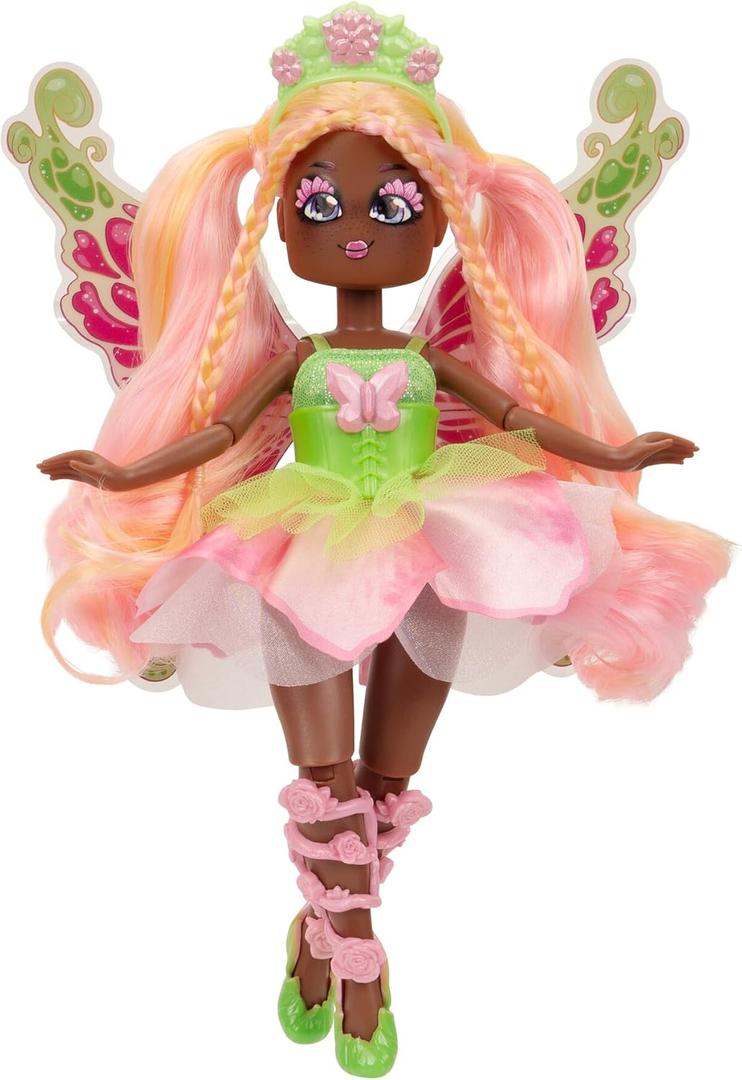 Royale High 9 Fashion Doll - Posey The Nature Fairy, Wave 1, Series 1 - Fairy Journal, Comb, and Virtual Item Code Included - Ages 5+