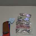 Kerecsen Computer Reading Glasses for Women Blue Light Blocking Glasses for Reading Fashion Pattern Print Eyeglasses for Womens(Mix Color -7, 1.25)