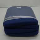 Chair Cushions for Dining Chairs Set of 4, Non Slip Kitchen Chair Pads, 17" x 16" x 2", Indoor Dining Chair Cushions with Ties, Seat Cushion for Kitchen Chairs, Chair Pads, Navy Blue