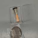 THE TOOL LAB All Day Fitting Duo (Glow type) - Premium Base Makeup Set for Liquid Cream Powder Foundation, Buffing Blending Face Brush, Sponge, Portable Case - 1.1" Flat Top Brush (Brown)