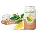 Spindrift Sparkling Water, Half Tea & Half Lemon Flavored, Made with Real Squeezed Fruit, 12 Fl Oz Cans, Pack of 24 (Only 5 Calories per Can) (EXP 11/30/26)
