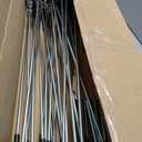 Fence Shock 30 Pack 41 Inches Systems Pig Tail Step-in Fence Post, Portable Stainless Steel Single Rope Poles/Stakes for Electric Fence, Garden, Farm, Flower Beds, Walkways, Fountains - Black
