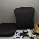 Office Chair, Ergonomic Desk Chairs 330LBS Capacity High Back Mesh Computer Chair with Flip-up Armrests, Comfy Work Chair with Adjustable Lumbar Support, Rolling Chair (One Size, Black)