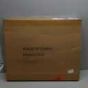 Red 3D Massage Granule Car Seat Covers Fixed Lumbar Support, Breathable Leather Universal Protectors Compatible with Sedans/SUVs(Red)