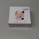 Mini Karaoke Machine, Portable Bluetooth Speaker with 2 Wireless Microphones for Kids & Adults, Karaoke Microphone with LED Lights, Gifts for Girls & Boys (Black)