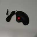 Nulea M509 Trackball Mouse Wired, Ergonomic Design, Easy Thumb Control, Precise & Smooth Tracking, 2-in-1 Interface (Type A &Type C), Compatible for PC, Laptop, Mac, Windows(Red).