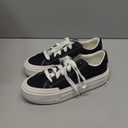 Converse Unisex Adult Cruise Canvas Low Top Sneaker (11.5 Women/10 Men, Black/White/Black)