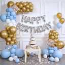 6IN1 Balloon Arch Stand Kit, 10.8ft Adjustable Balloon Column Stand with Base, Reusable Balloon Arch Kit Party Backdrop Decoration for Birthday Graduation Mother's Day Wedding Baby Shower