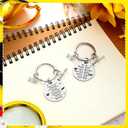 Landical 12 Pcs Graduation Gifts for Her Him Class of 2026 Gifts Keychain Bulk for College High School Gifts for Women Men