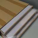 IBHJSART Framed Canvas Vintage Wall Art,Landscape Decor Prints,Set of 3 Nature Countryside Art Retro Painting Fields Tranquil Pictures Artwork Rustic for Living Room Bedroom Bathroom (16"x24" Natural, Wilderness)