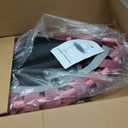 Foldable Mini Trampoline, 40" Rebounder Trampoline for Adults & Kids, 450lbs Capacity with T-Shaped Adjustable Bar, Indoor Fitness Workout Exercise Equipment