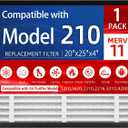1 Pack, 210 Replacement Filter, Compatible with AprilAire 210 Whole House Air Purifiers Models,1210,1620,2210,2216,3210,4200,MERV 11 HVAC Furnace Filter Replacement,20x25x4inch Air Filter