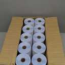 L LIKED 4"x 6" Direct Thermal Labels White Perforated Shipping Labels, 250 per Roll, Pack of 20 Rolls - Commercial Grade