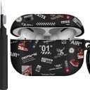 Compatible Airpods Pro 2nd Generation Case Cute Sports Basketball Football Shoe,Protective TPU Soft Cases Cover Rugged for Apple Airpod Pro 2 with Keychain for Women Men