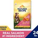 Nature's Recipe Grain Free Salmon, Sweet Potato & Pumpkin Recipe Dry Dog Food, 24 lb. Bag (EXP 09/06/26)