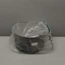 storageLAB China Storage Containers, Containers for Organizing, Hard Shell Case, Felt Plate Dividers, Moving Supplies, Storage Box, Wine, Dishes, Glasses Storage, Charger Plates Storage Containers (Gray)