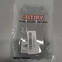 Compatible with iPhone 16 Plus Case, Cute Brown Bow Aesthetic Design for Girls Women Soft Silicone Slim Fit Shockproof Protective Cover