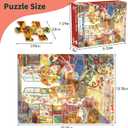 500 Piece Jigsaw Puzzles for Adults, Artist's Studio Puzzle with HD Poster, Precise Interlocking Dust-Free, Home Decor, Family Games, Holiday Party Gift, 19.3x 13.7in