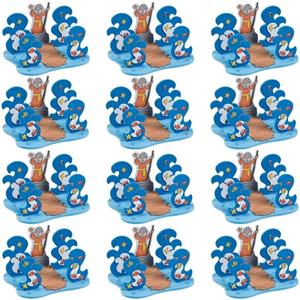 Fun Express 3D Floating Parting of the Red Sea Craft Kit - 6 3/4' x 3 3/4' | Foam - Multicolor | Pack of 12
