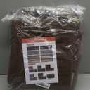 BEQHAUSE-Kitchen-Rugs-Anti-Slip-Kitchen-Mats-for-Floor Absorbent Kitchen Mat Set of 2 Washable Kitchen Runner Rug with TPR Non Skid Backing,Brown 24x35inch/24x60inch