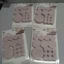 4 x Felt Pads Variety Pack Tan 68 Pcs