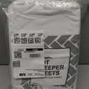 Twin/Twin XL Duvet Cover Set, 100% Viscose Derived from Bamboo, 2 Pieces, 1 Zipper Closure Duvet Cover (70"x90") and 1 Pillowcases (20"x30") Cooling & Silky Soft (White)