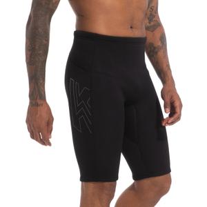 XUKER Wetsuit Shorts Men Women 3mm, Neoprene Shorts Wet Suits for Water Sports Pool Swimming Snorkeling Floating Canoeing Aerobics, Large