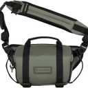 WANDRD All New ROGUE Sling V2: Weather-Resistant Everyday Carry Bag with Lightning Fast Access, Customizable Interior, Laptop Sleeve & Tripod Pocket  Minimalist Crossbody for Travel, EDC & Creators (Wasatch Green)