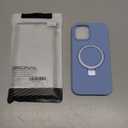 BENTIACC Soft Liquid Silicone Case for iPhone 12 Pro Max with Magnetic Invisible Stand, Military Grade Shockproof Protection, Anti-Scratch Microfiber Lining Covers for iPhone 12 Pro Max, Light Blue