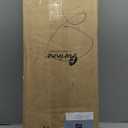 Furinno PASIR Book Shelf, 3-Tier Bookshelf, Bookcase, 9.7" x 23.7" x 31.5", for Living Room, Bedroom, Home Office, Americano