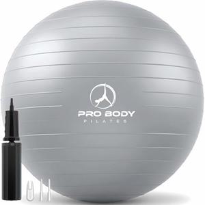 ProBody Pilates Exercise Ball - Multiple Sizes Gym Grade Balance Ball for Fitness, Yoga, Workout, Pregnancy & Physical Therapy (L: 23-26 inches/58-65 cm)