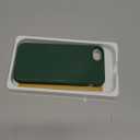 Miracase Ultra Slim Designed for iPhone SE Case 2022(3rd Gen)/iPhone SE 2020 Case(2nd Gen)/iPhone 7 Case/iPhone 8 Case with Screen Protector, Multi-Color Silicone Shockproof Phone Case(Acacia Green)