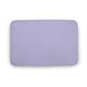 Plain Color Solid Pastel Light Purple Bathroom Rugs Non Slip & Soft Bath Mat Carpets for Bathroom, Entryway & Kitchen 16 x 24inch